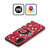 NHL Calgary Flames Leopard Pattern Soft Gel Case for Samsung Galaxy A56 5G