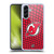 NHL New Jersey Devils Net Pattern Soft Gel Case for Samsung Galaxy A56 5G