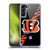 NFL Cincinnati Bengals Logo Stripes Soft Gel Case for Samsung Galaxy S22+ 5G & MagSafe