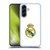 Real Madrid CF Origin Plain Logo White Soft Gel Case for Samsung Galaxy A56 5G