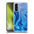 Suzan Lind Marble Blue Soft Gel Case for Samsung Galaxy A56 5G