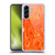 Suzan Lind Marble 2 Orange Soft Gel Case for Samsung Galaxy A56 5G