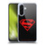 Superman DC Comics Logos Black And Red Soft Gel Case for Samsung Galaxy A36 5G