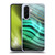 UtArt Malachite Emerald Glitter Gradient Soft Gel Case for Samsung Galaxy A36 5G