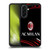 AC Milan Crest Patterns Curved Gel Armour Case For Samsung Galaxy A36 5G