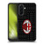 AC Milan Crest Patterns Red And Grey Gel Armour Case For Samsung Galaxy A36 5G