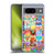 Aimee Stewart Colourful Sweets Hearts Grid Soft Gel Case for Google Pixel 8