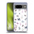 Anis Illustration Floral And Leaves Tiny Leaves Pattern Blue Soft Gel Case for Google Pixel 8