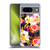 Anis Illustration Flowers Purple Soft Gel Case for Google Pixel 8