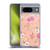 Anis Illustration Flower Pattern 2 Peach Soft Gel Case for Google Pixel 8