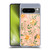 Anis Illustration Graphics Elderflower Orange Pastel Soft Gel Case for Google Pixel 8 Pro