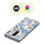 Anis Illustration Mix Pattern Soft Feminine Blue Flowers Soft Gel Case for Google Pixel 8