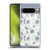 Anis Illustration Mix Pattern Blue Beach Bold Soft Gel Case for Google Pixel 8 Pro