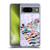 Artpoptart Animals Purple Zebra Soft Gel Case for Google Pixel 8