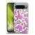 Anis Illustration Flower Pattern 2 Purple Soft Gel Case for Google Pixel 9 Pro XL