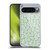 Anis Illustration Mix Pattern Tiny Leaves Green Soft Gel Case for Google Pixel 9 Pro XL