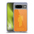 Billie Eilish Key Art Blohsh Orange Soft Gel Case for Google Pixel 8
