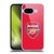 Arsenal FC Crest 2 Full Colour Red Soft Gel Case for Google Pixel 9A