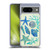 Cat Coquillette Sea Seashells Blue Soft Gel Case for Google Pixel 8