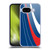 Ameritech Graphics Red And White Swirl Soft Gel Case for Google Pixel 9A