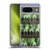 Elisabeth Fredriksson Geometric Design And Pattern Green Stained Glass Soft Gel Case for Google Pixel 8