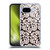 Anis Illustration Flower Pattern 2 Black 1 Soft Gel Case for Google Pixel 9A