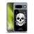 Episodic Drawing Mix Illustrations Floral Skull Soft Gel Case for Google Pixel 8