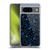 Episodic Drawing Pattern Blue Thistle Soft Gel Case for Google Pixel 8