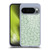 Anis Illustration Mix Pattern Tiny Leaves Green Soft Gel Case for Google Pixel 10