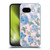 Anis Illustration Mix Pattern Soft Feminine Blue Flowers Soft Gel Case for Google Pixel 9A