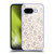 Anis Illustration Mix Pattern Tiny Leaves Beige Soft Gel Case for Google Pixel 9A
