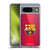 FC Barcelona Crest Halftone Soft Gel Case for Google Pixel 8