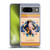 Frida Kahlo Portrait Indigo Soft Gel Case for Google Pixel 8