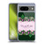 Frida Kahlo Purple Florals Border Soft Gel Case for Google Pixel 8