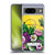 Frida Kahlo Purple Florals Butterfly Soft Gel Case for Google Pixel 8