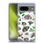 Frida Kahlo Purple Florals Pattern Soft Gel Case for Google Pixel 8