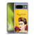 Frida Kahlo Red Florals Portrait Soft Gel Case for Google Pixel 8