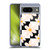 Gabriela Thomeu Retro Black & White Checkered Daisies Soft Gel Case for Google Pixel 8