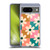 Gabriela Thomeu Retro Daisy Checkered Colors Soft Gel Case for Google Pixel 8
