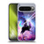 Random Galaxy Animals Laser Space Cat Riding Llama Soft Gel Case for Google Pixel 9 Pro XL