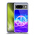 Wumples Cosmic Arts Clouded Peace Symbol Soft Gel Case for Google Pixel 8
