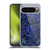LebensArt Geo Liquid Marble Indigo Soft Gel Case for Google Pixel 9 Pro XL