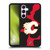 NHL Calgary Flames Cow Pattern Gel Armour Case For Samsung Galaxy A35 5G