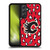 NHL Calgary Flames Leopard Pattern Gel Armour Case For Samsung Galaxy A54 5G