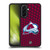 NHL Colorado Avalanche Net Pattern Gel Armour Case For Samsung Galaxy A36 5G