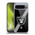 NFL Las Vegas Raiders Logo Stripes Soft Gel Case for Google Pixel 9 Pro XL