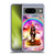 Random Galaxy Space Llama Cat & Electric Pancakes Soft Gel Case for Google Pixel 8