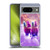 Random Galaxy Space Llama Galaxy Purple Cat Soft Gel Case for Google Pixel 8