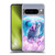 Random Galaxy Space Llama Cloudy Cat In Rainbow Soft Gel Case for Google Pixel 8 Pro