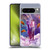 Random Galaxy Space Pizza Ride Lazer Cat Riding Llama Soft Gel Case for Google Pixel 8 Pro